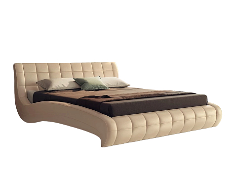 Кровать Nuvola-1 - Кровать футуристичного дизайна из экокожи класса «Люкс».