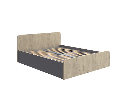 Кровать 90х200 Way Plus с подъемным механизмом - Кровать в эко-стиле с глубоким бельевым ящиком