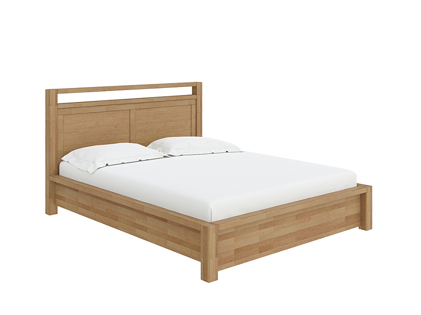 Кровать Fiord с подъемным механизмом 90x200 Массив (бук) Антик - Кровать из массива с подъемным механизмом