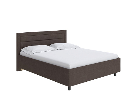 Кровать 160 на 200 Next Life 2 - Cтильная модель в стиле минимализм с горизонтальными строчками
