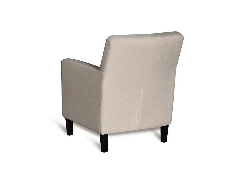 Кресло Status 69x76 Ткань: Рогожка Золотисто-бежевый 193 - Стильное интерьерное кресло c лаконичными формами 