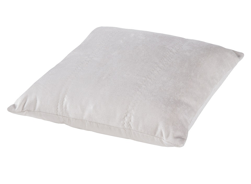 Подушка декоративная из ткани 43x43 Ткань: Велюр Лофти Лён - Декоративная подушка РАЙТОН для украшения вашей спальни.