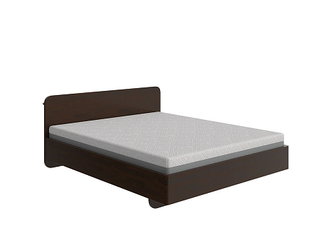 Односпальная кровать Minima - Кровать из массива с округленным изголовьем. 