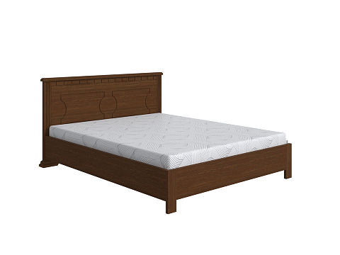 Кровать без изголовья Milena-М-тахта с подъемным механизмом - Кровать в классическом стиле из массива с подъемным механизмом.