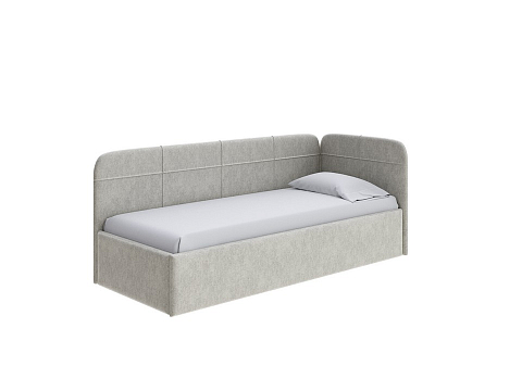 Кровать 80х190 Life Junior софа (без основания) - Небольшая кровать в мягкой обивке в лаконичном дизайне.